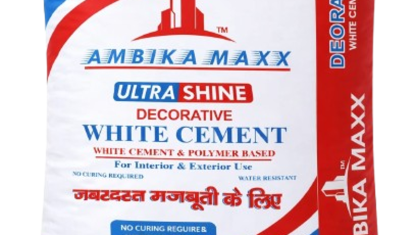 Decorative White Cement